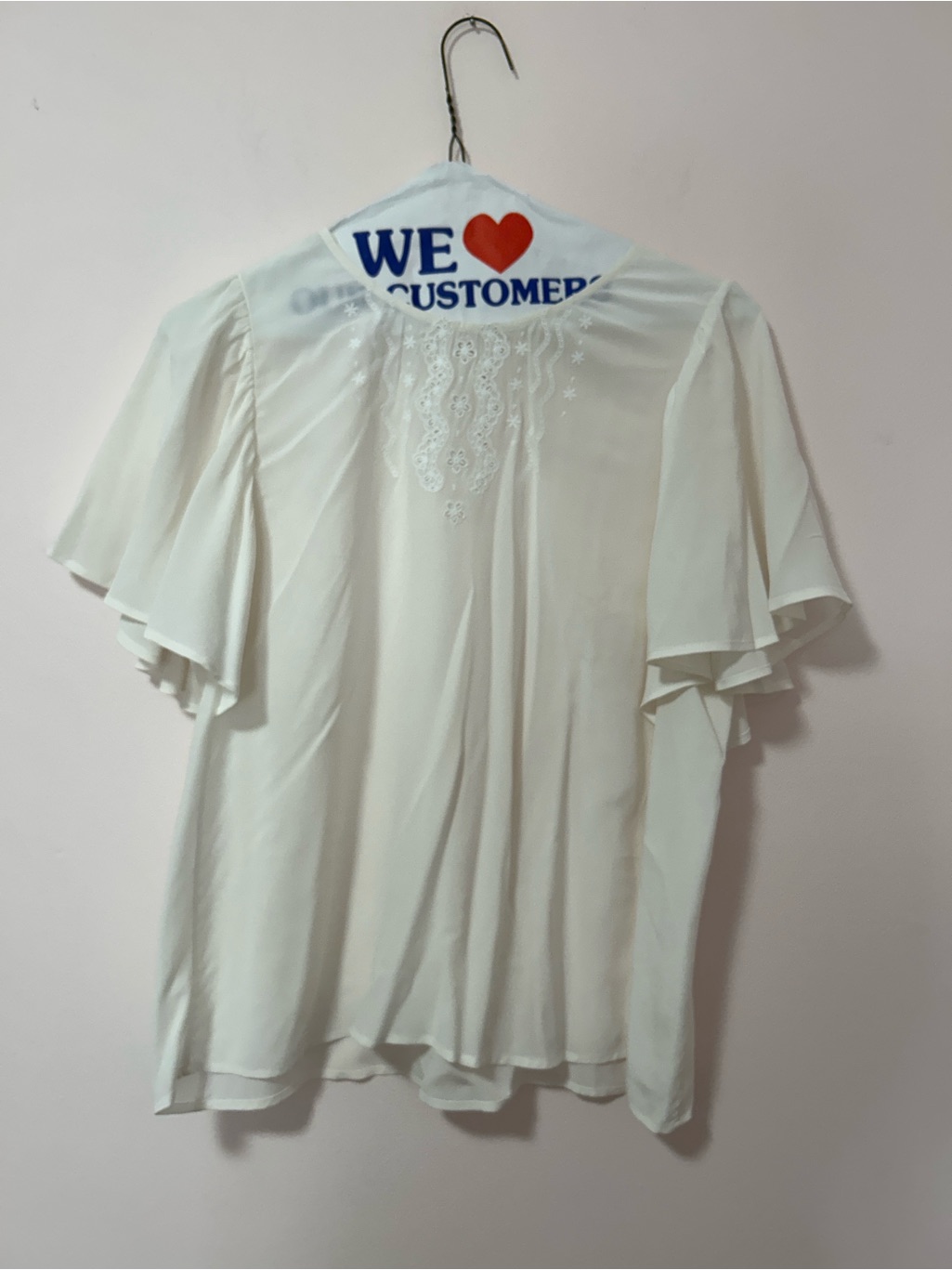 Sezane Juna Blouse In Ecru Size 40 (Us 8)